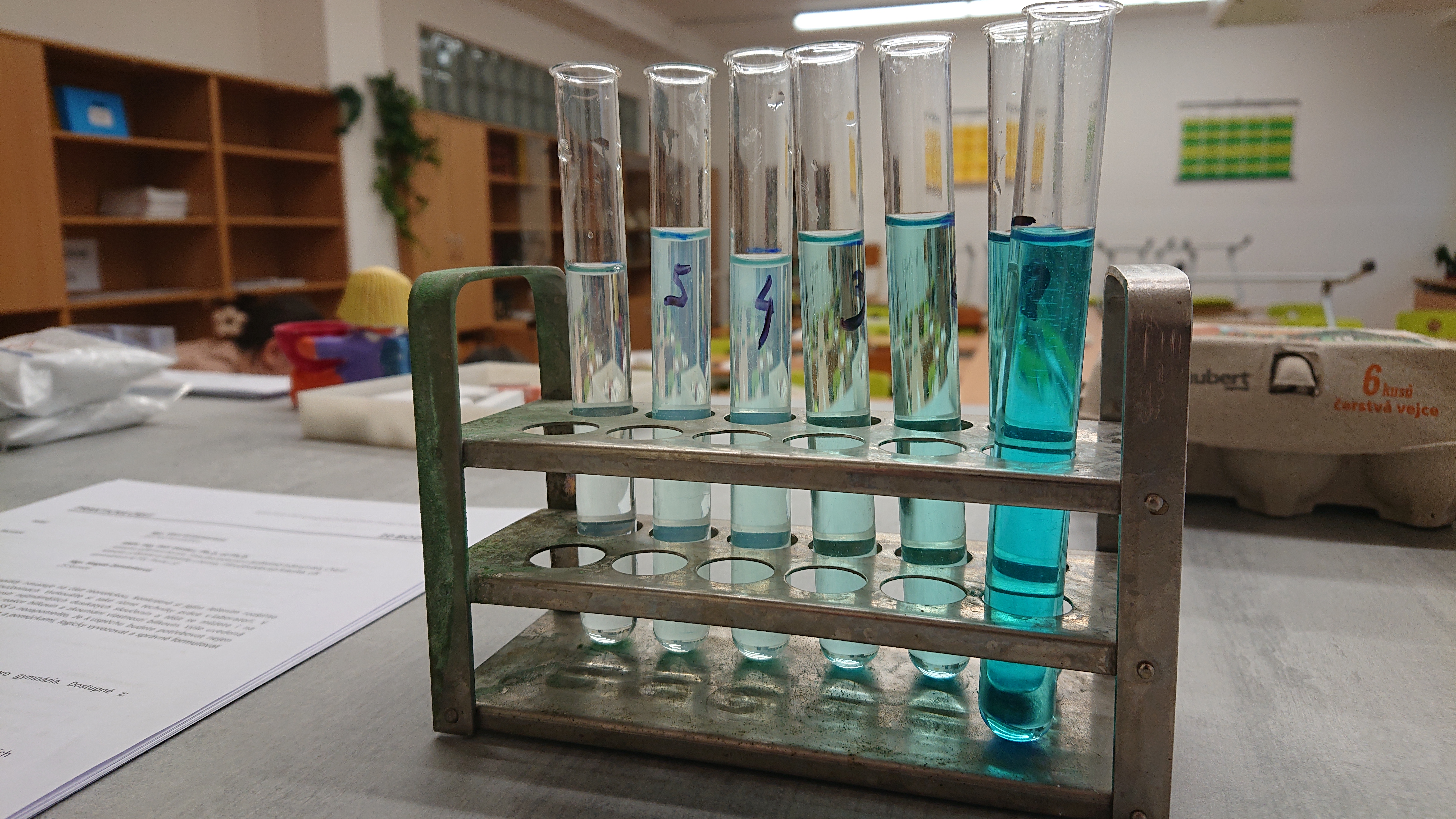 Školní kolo chemické olympiády 2023