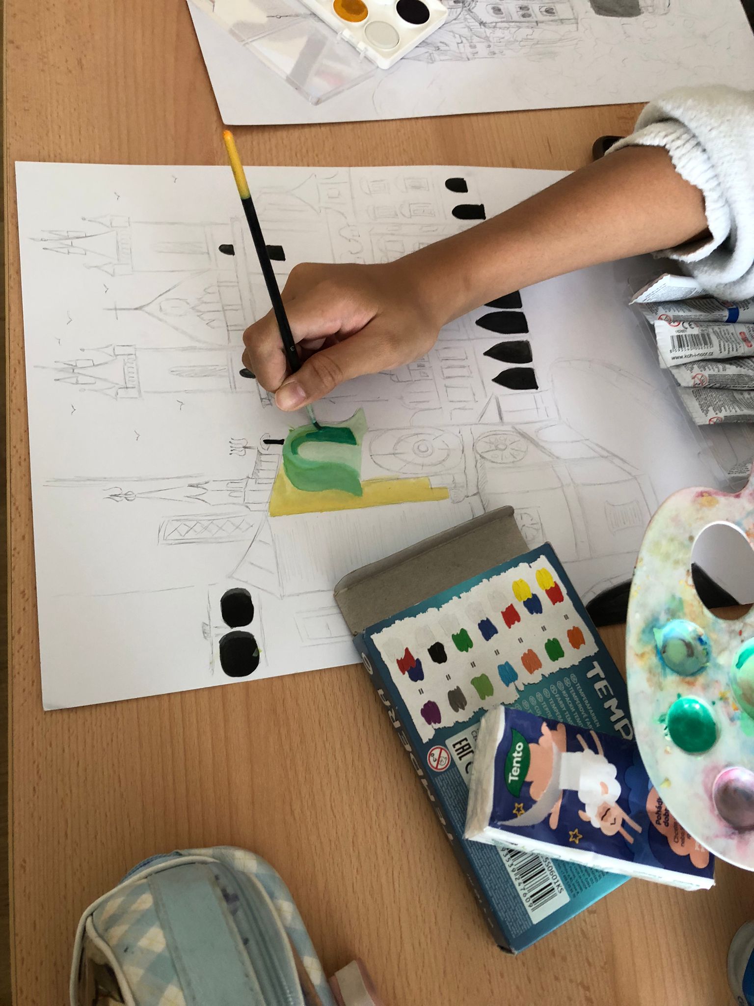 Soutěž výtvarných projektů tříd: Můj nejsilnější zážitek