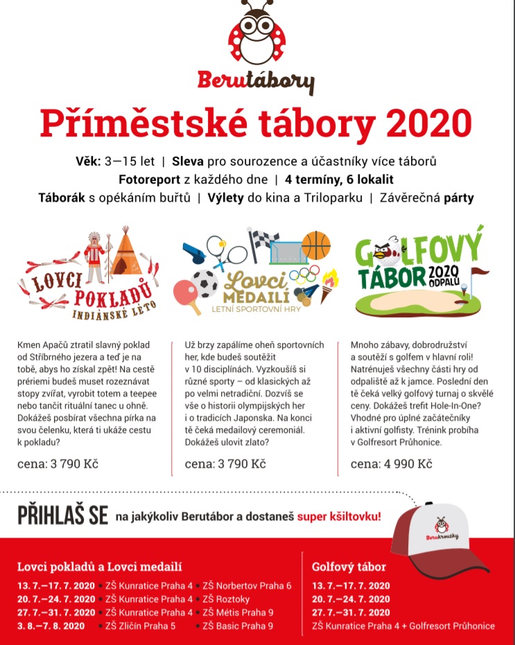 Příměstské tábory 2020