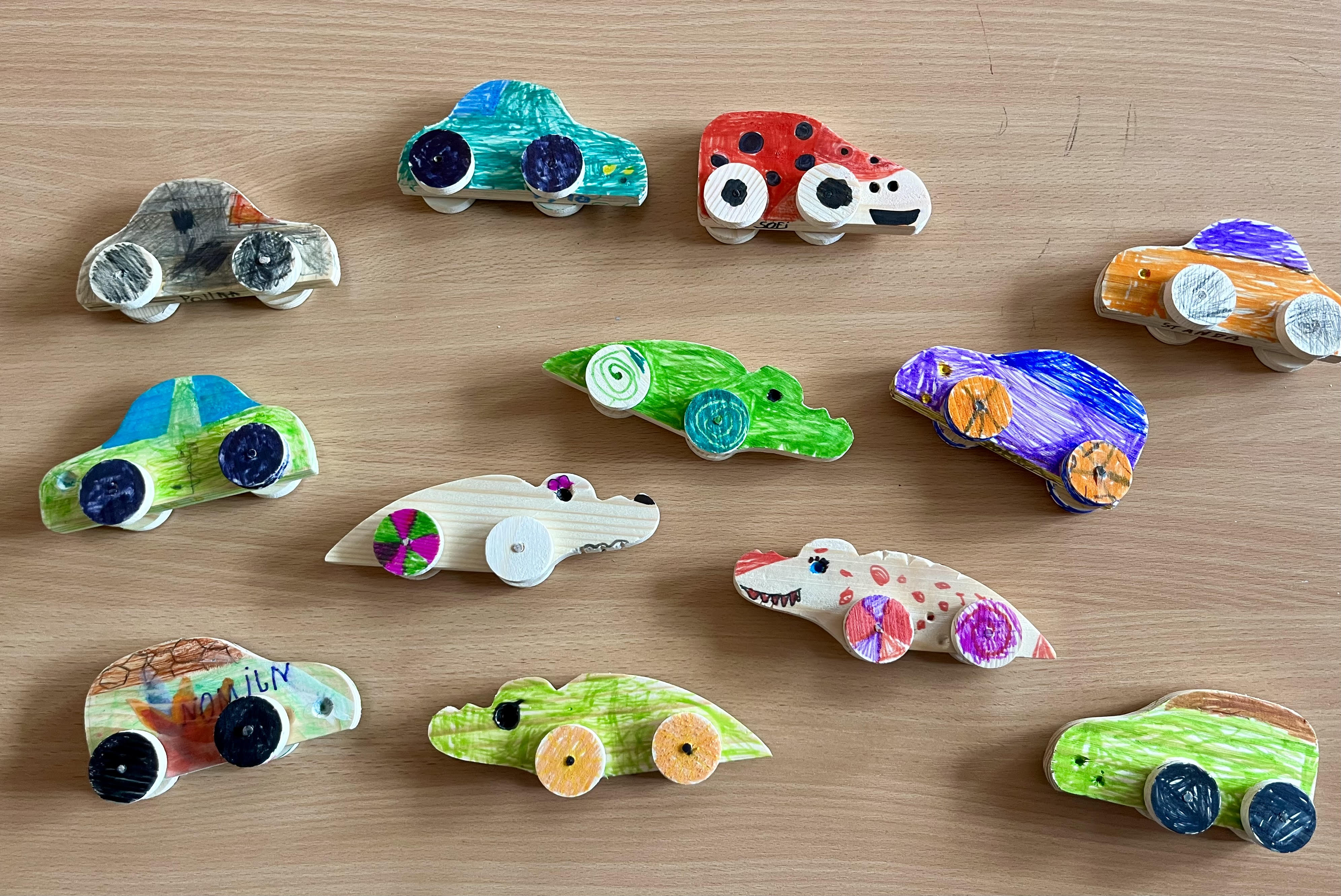 Celodružinová akce Dřevíčková dílna 26. 4. 2023