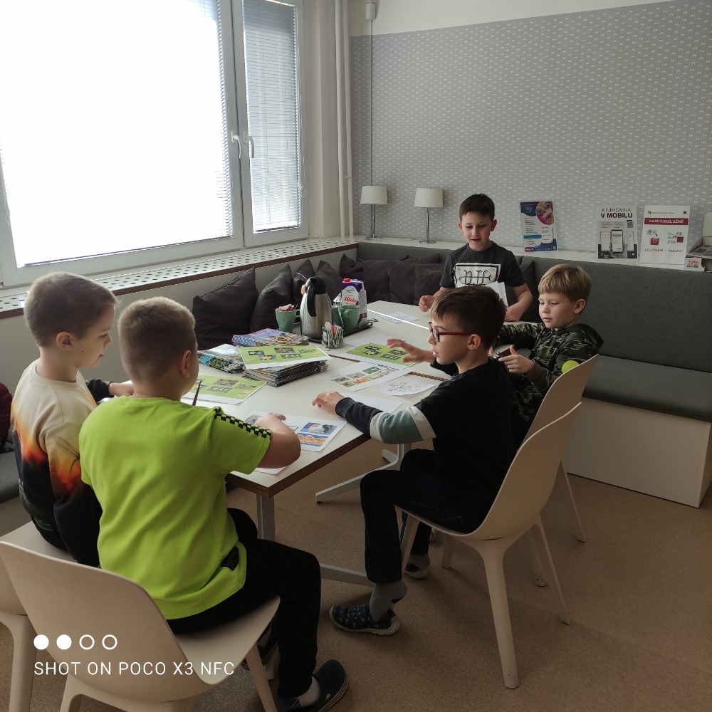 Březen - měsíc knih ve třídě 2.A