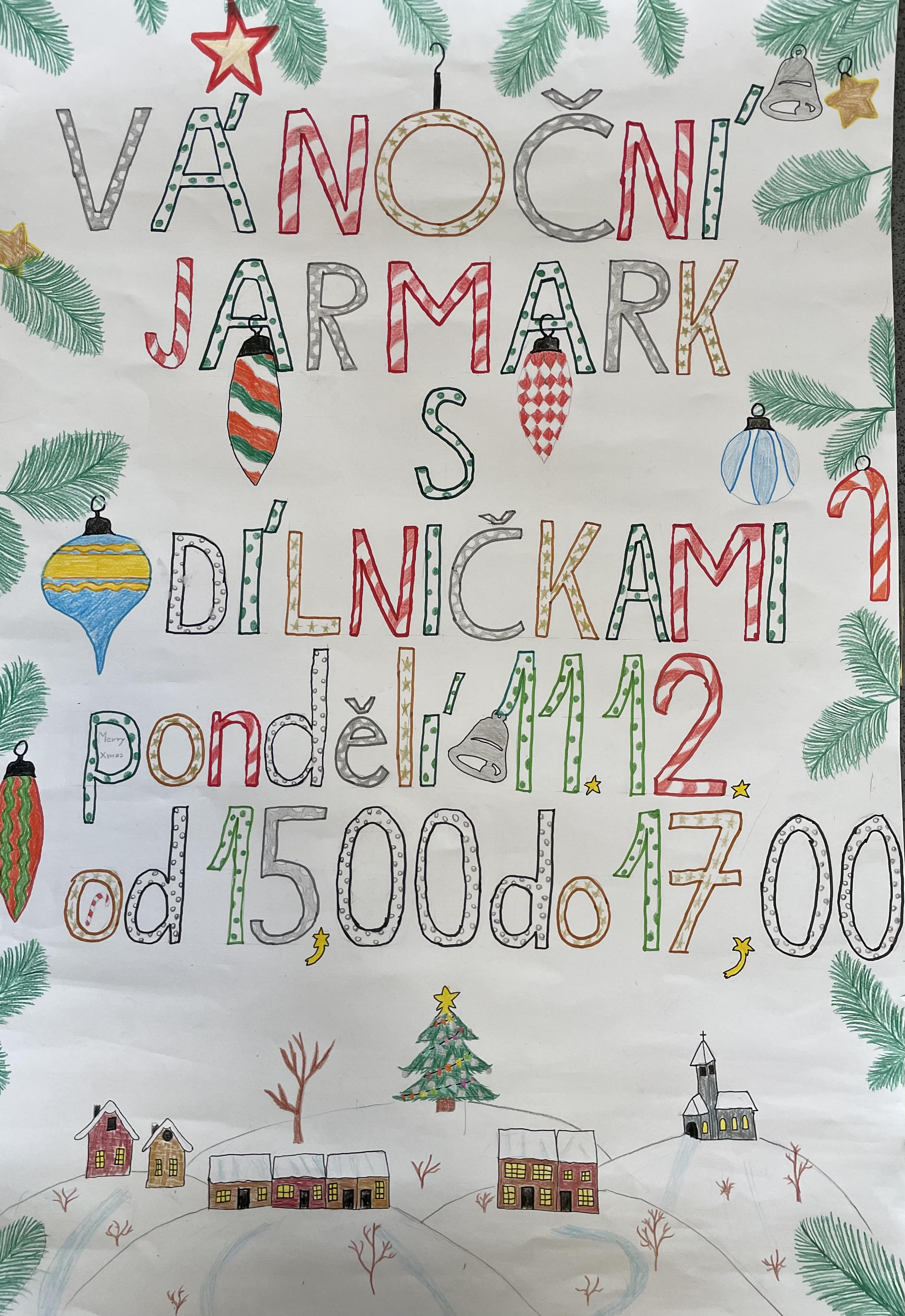 Pozvánka na vánoční jarmark 2023