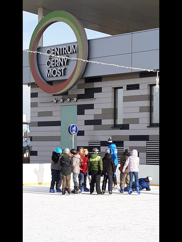 Kurz bruslení u OC Černý Most