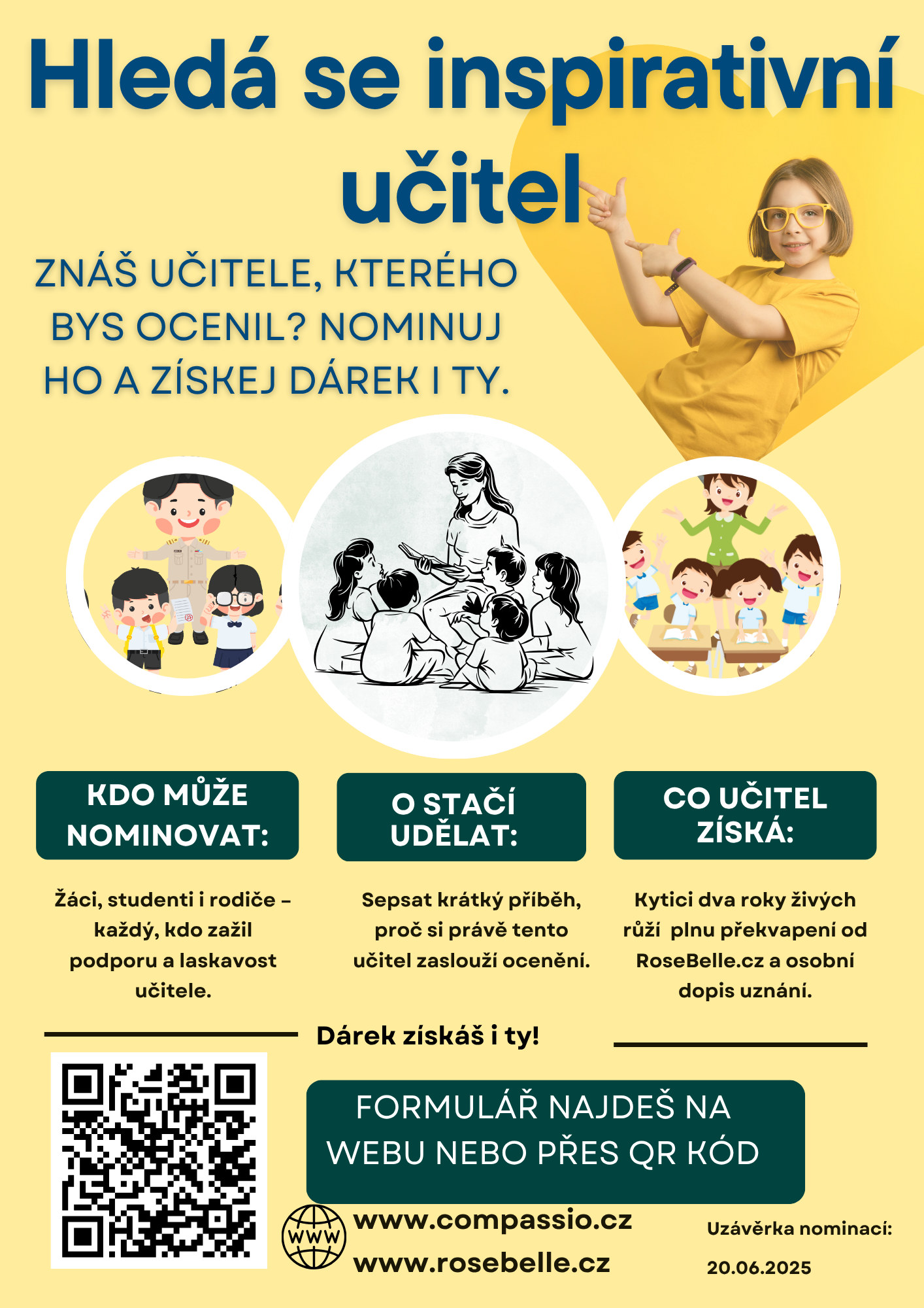 Inspirativní učitel – Kytice vděčnosti