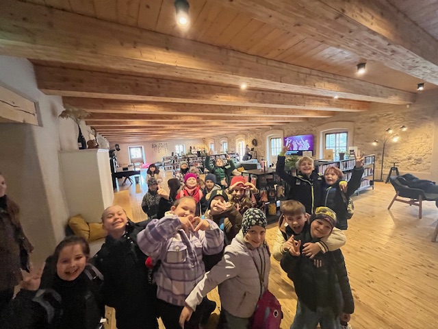 Velikonoční program třídy 2.B v knihovně