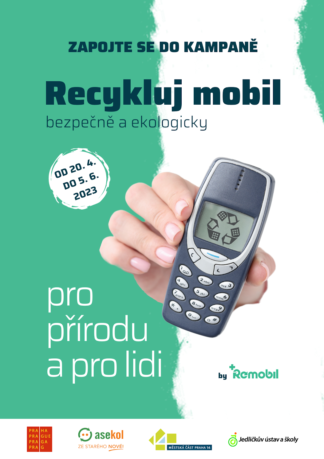 Zapojení školy do kampaně – Recykluj mobil!