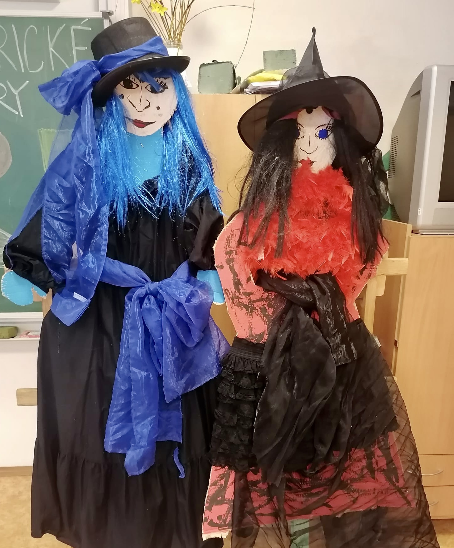 V ŠD děti tvořily parádní čarodějnice