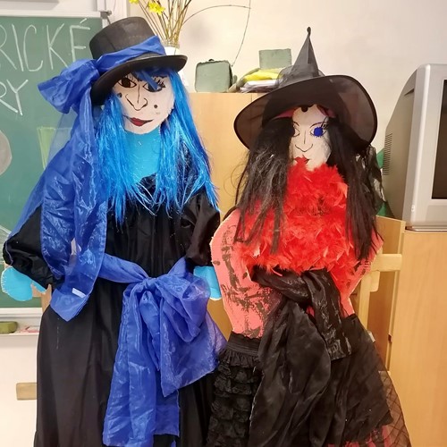 V ŠD děti tvořily parádní čarodějnice