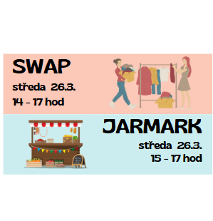 SWAP oblečení a jarní jarmark - středa 26.3.2025