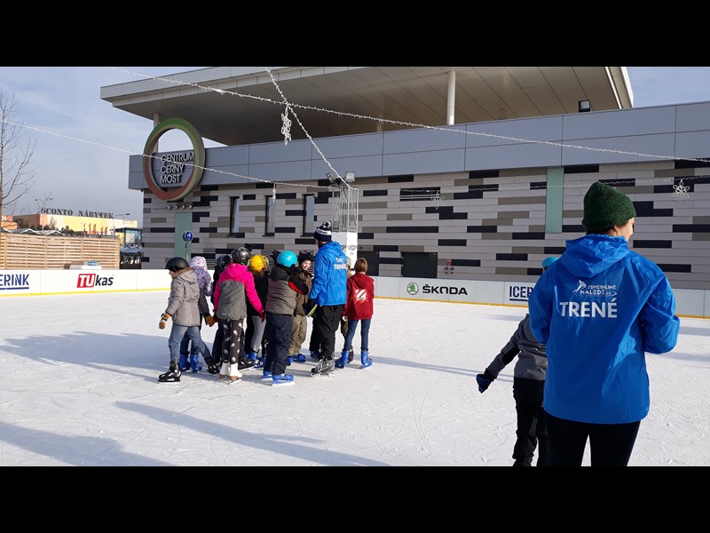 Kurz bruslení u OC Černý Most