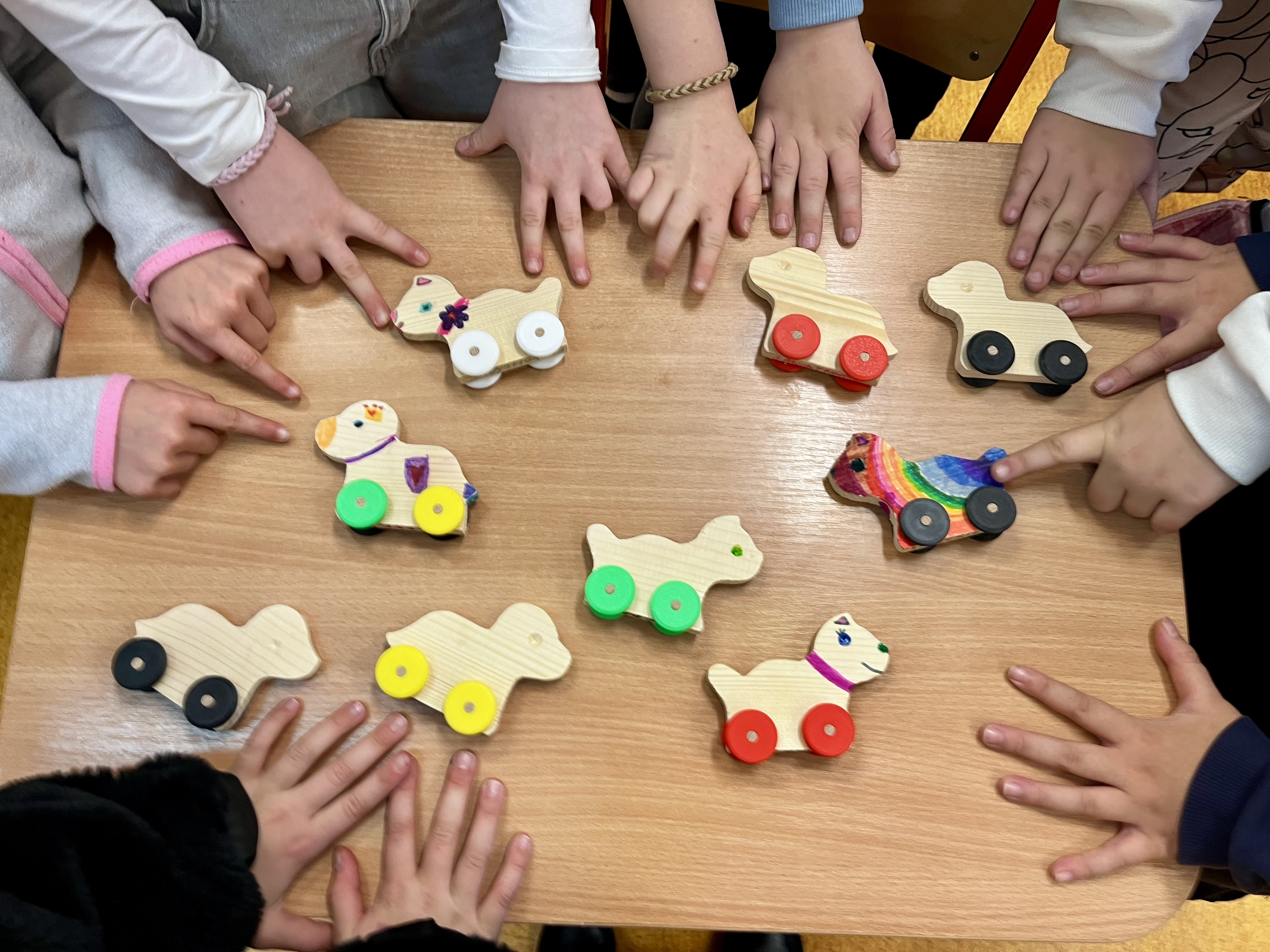 Dřevíčková dílna ve školní družině