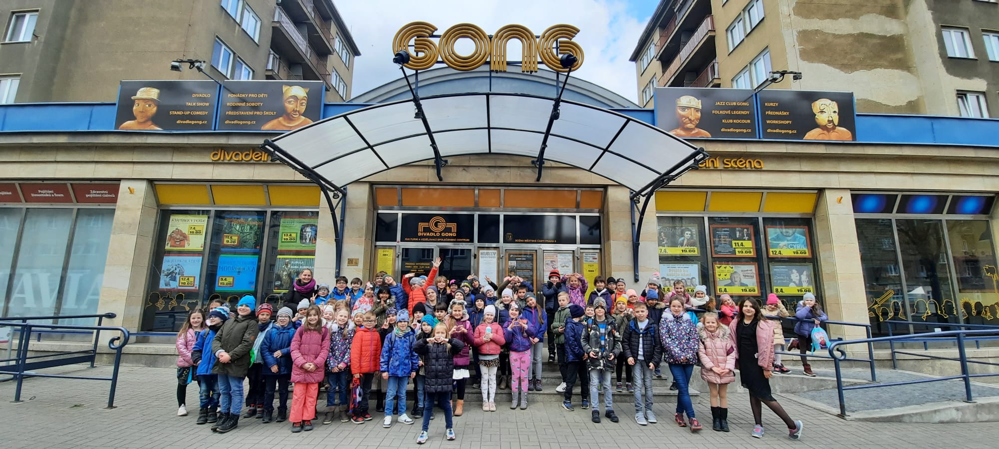 Školní družina v Divadle GONG