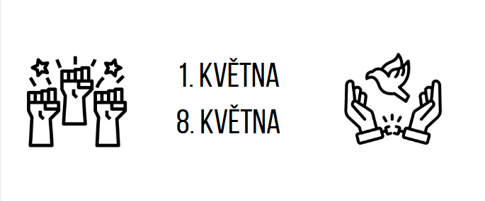 Informace o státních svátcích a ředitelském volnu v květnu