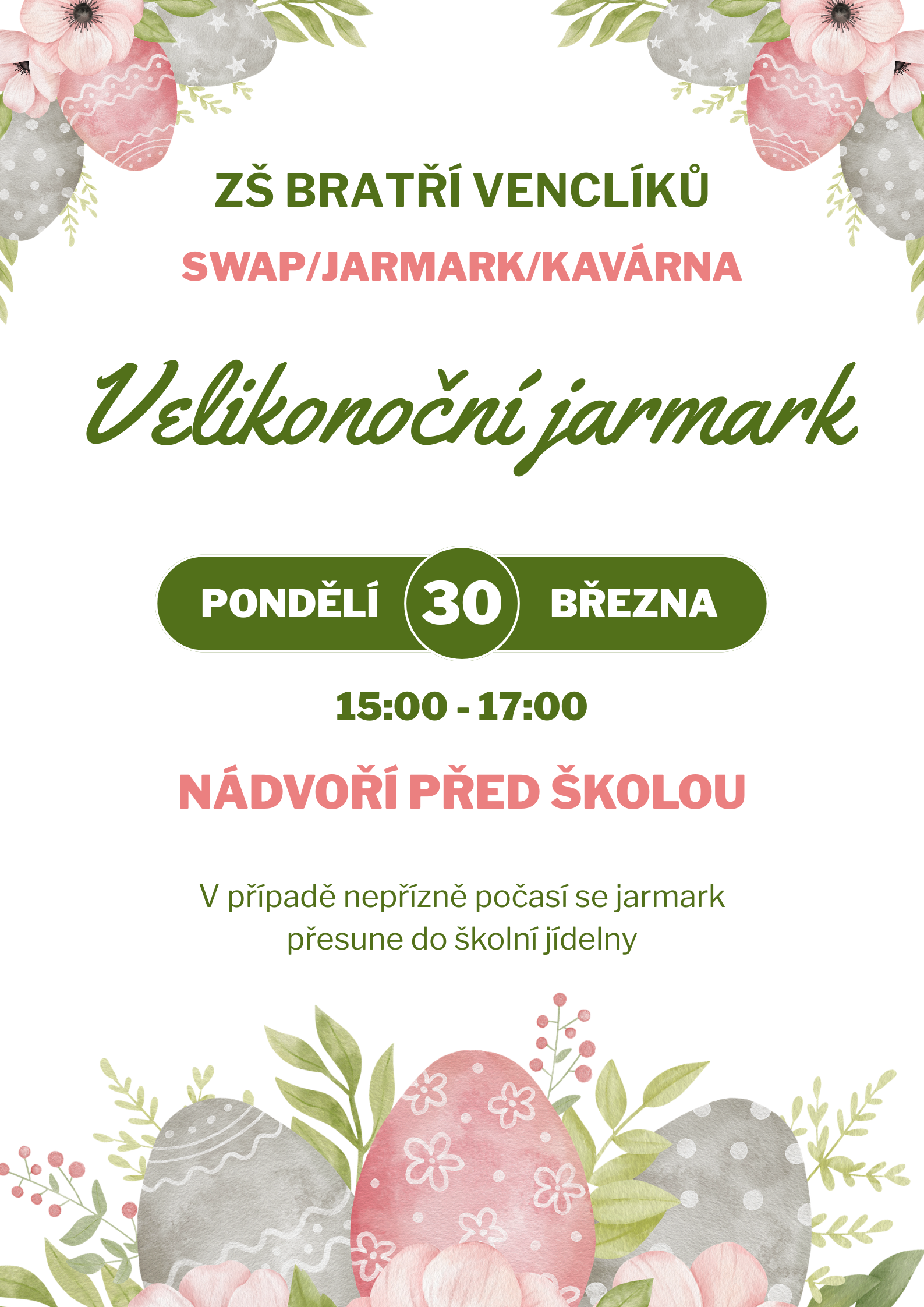 Velikonoční jarmark zve k jarnímu setkání - 30. 3. 2026 15:00 - 17:00