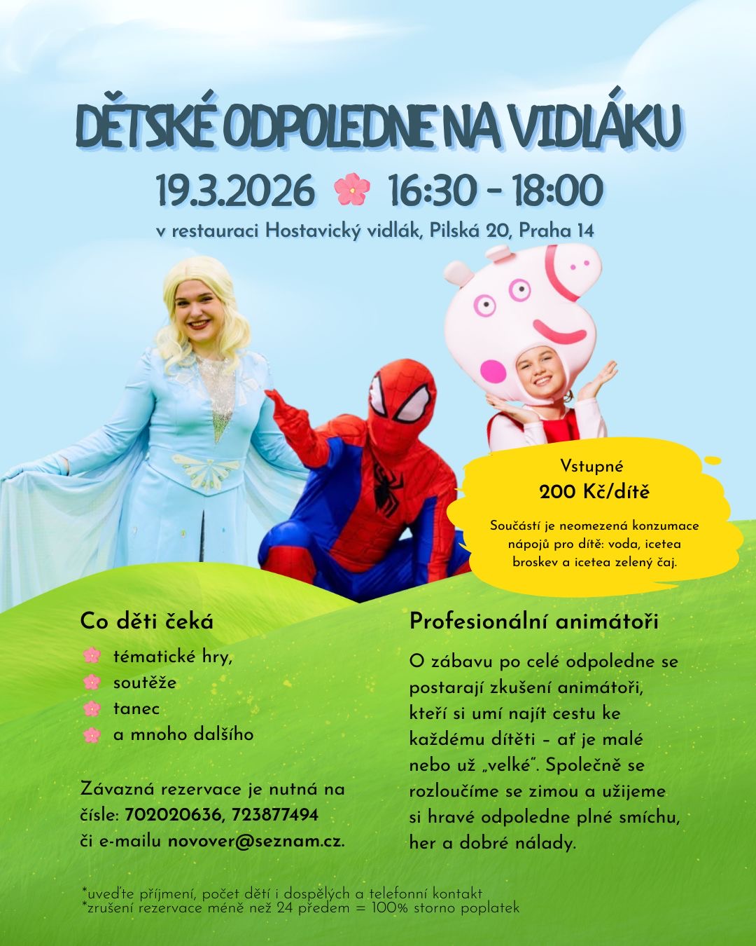 Dětské odpoledne na Vidláku